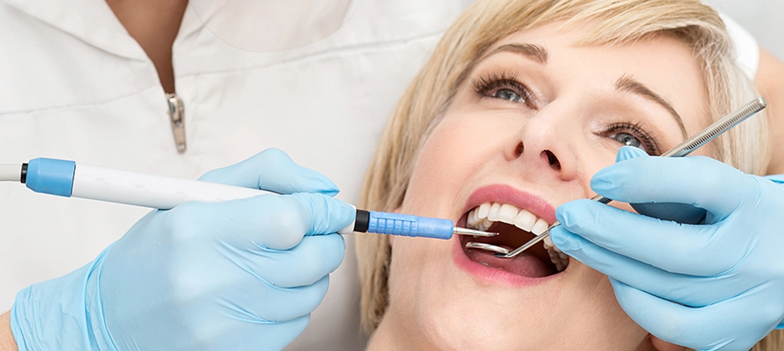 Collage showing mile makeover dental treatments with bright smiles and confident transformations